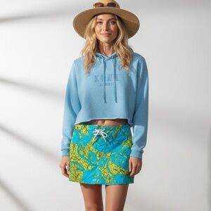 Women’s Kona Hawaii Cropped Hoodie
